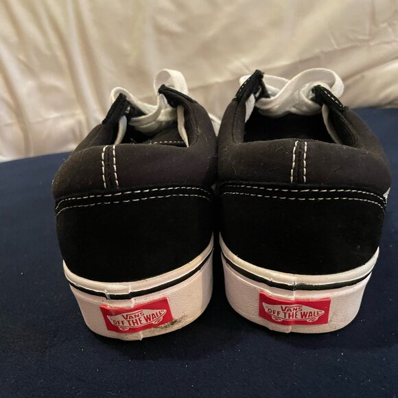 Vans Black and White Sneakers - Picture 6 of 9